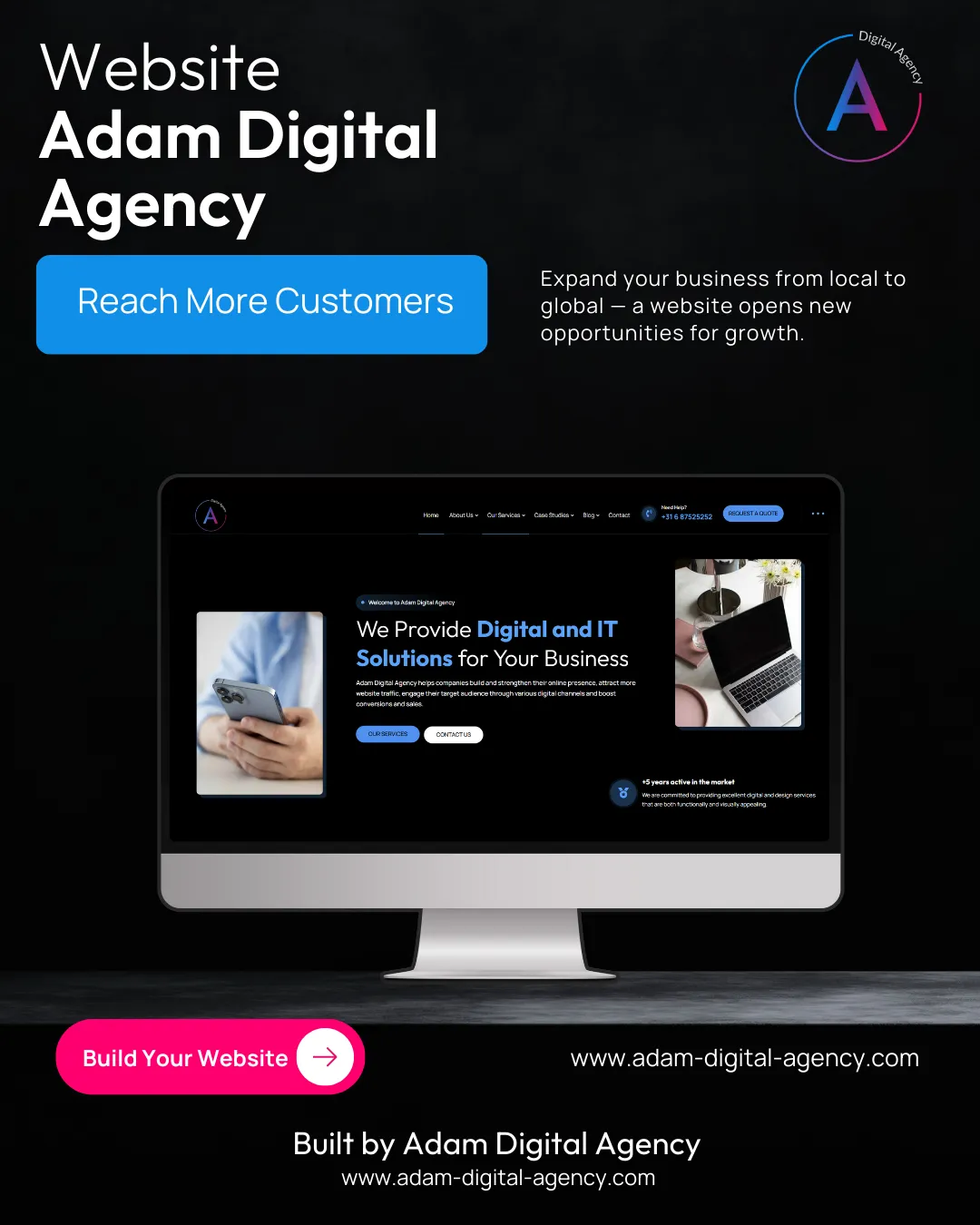 Website - Adam Digital Agency